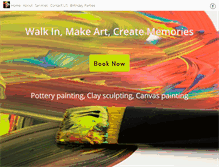 Tablet Screenshot of kidskraftykorner.com